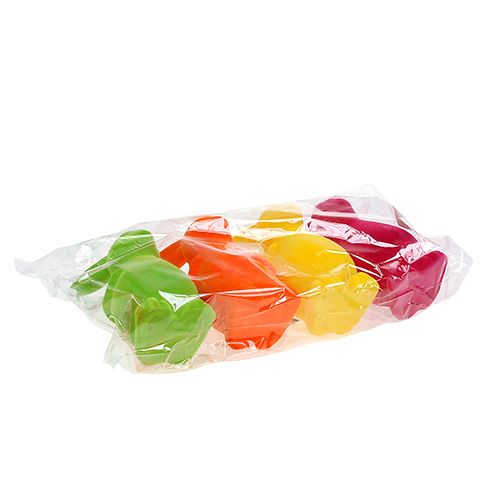 Floristik24 Dekorativ kanin, blandade färger 23cm 4st