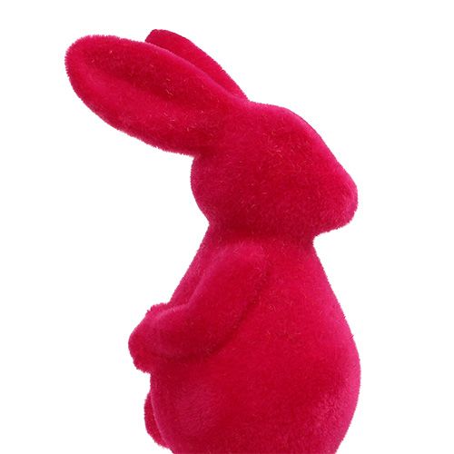 Floristik24 Dekorativa kaniner, flockade, blandade. 13cm 8st