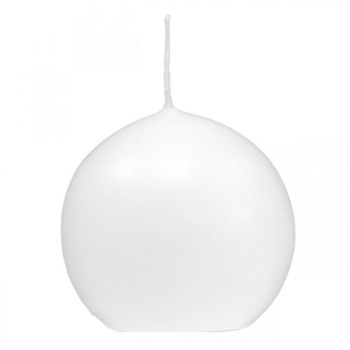 Floristik24 Dekorationsljus vita bollljus Adventsljus Ø60mm 16 st