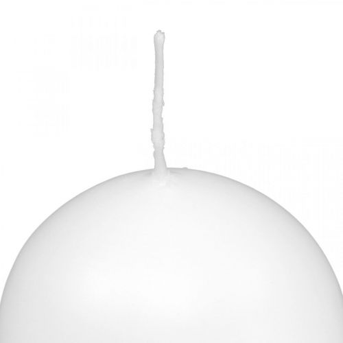 Floristik24 Dekorationsljus vita bollljus Adventsljus Ø60mm 16 st