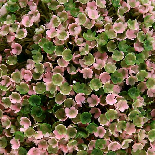 Floristik24 Dekorativ boll rosa grön konstgjord blomboll Ø18cm 1 st
