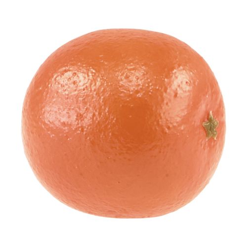 Floristik24 Dekorativ orange konstgjord frukt Orange dekorativ frukt Ø8.5cm H8.5cm
