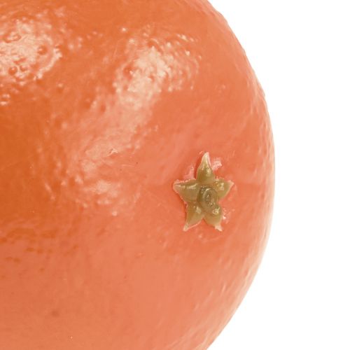 Artikel Dekorativ orange konstgjord frukt Orange dekorativ frukt Ø8.5cm H8.5cm