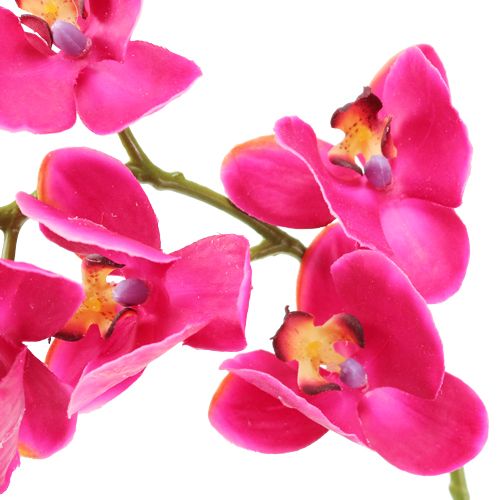 Artikel Konstgjord orkidé fuchsia 77cm
