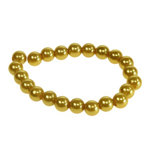 Artikel Dekorativa pärlor guld Ø8mm 250 st