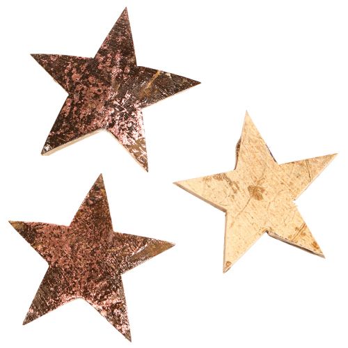 Deco Star Julstjärna Kokosrosa Metallic 5cm 50p