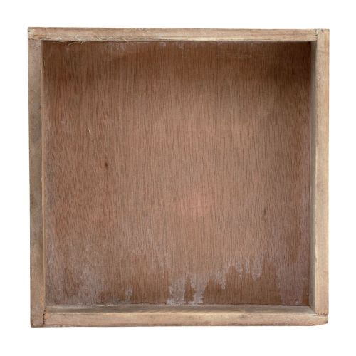 Artikel Dekorbricka fyrkantig träbricka natur 20×20×3,5cm 2st