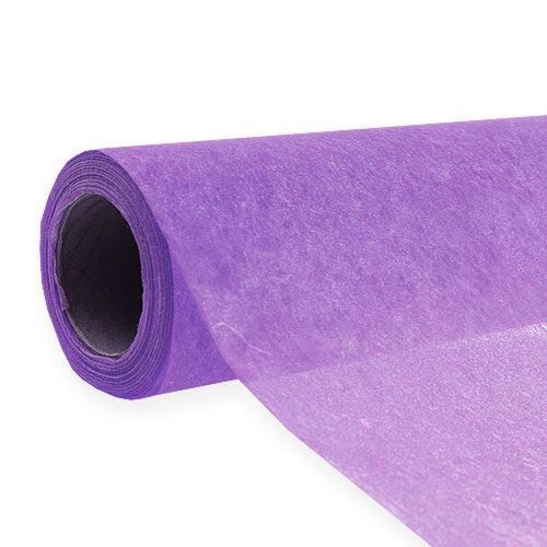 Floristik24 Dekorativ fleece 60cm x 20m violet