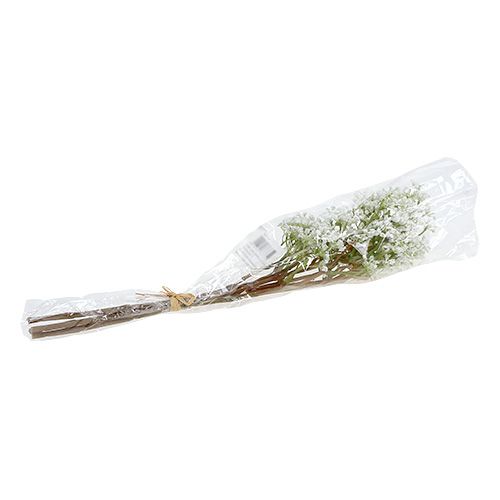 Floristik24 Dekorativ grenvitt L43cm 4st