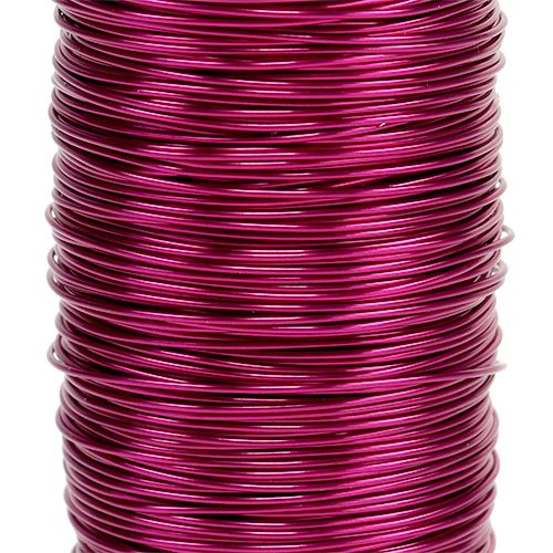 Artikel Deco Emaljerad Tråd Rosa Ø0,50mm 50m 100g