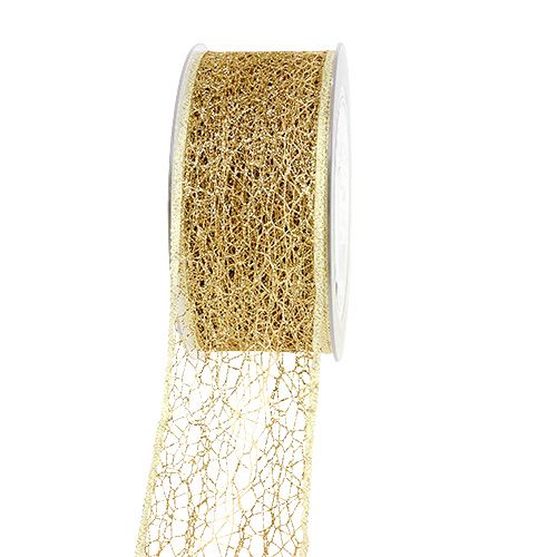 Artikel Dekorbandsnät band guld 50mm 20m