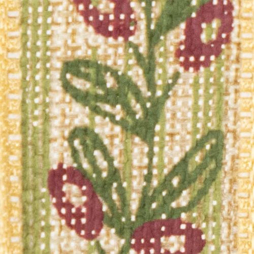Artikel Presentband olivkvist med eleganta grenar och oliver 1,5 cm 15 m