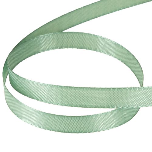 Artikel Dekorativt band taftband presentband grön salvia 10mm 50m