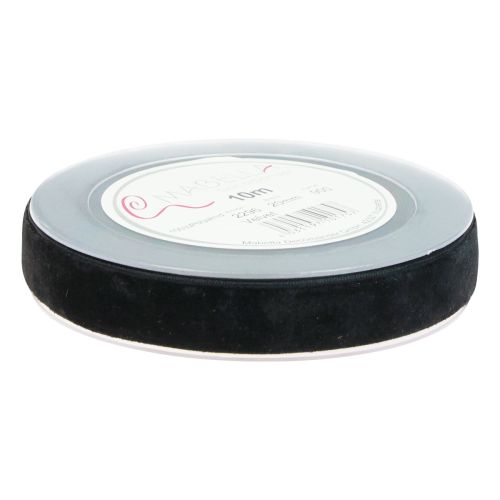 Artikel Sammetsband svart dekorationsband presentband band 20mm 10m
