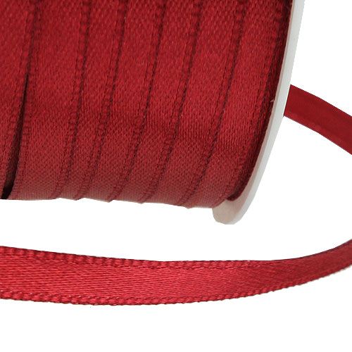 Artikel Satinband presentband Bordeaux dubbel satin 6mm 50m