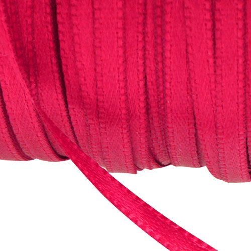 Floristik24 Present- och dekorationsband 3 mm x 50 m rosa