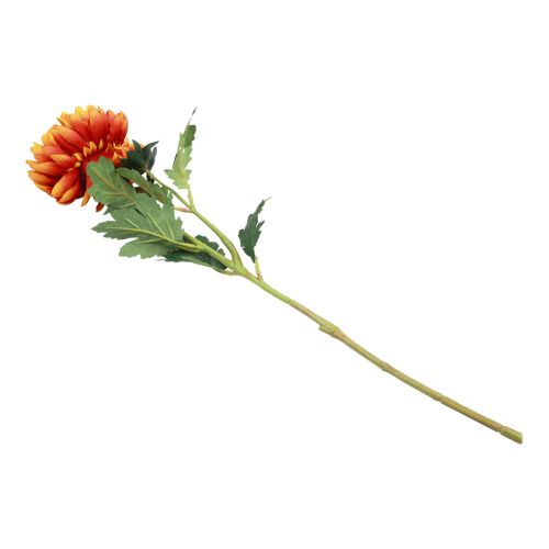 Artikel Konstgjorda blommor dekoration dahlior konstgjorda blommor orange 62cm