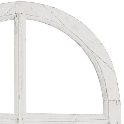 Floristik24 Dekorativt fönster shabby chic dekorativt träfönster vitt 40×70cm