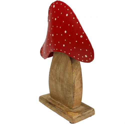 Floristik24 Too-pall natur dekor, röd 25cm
