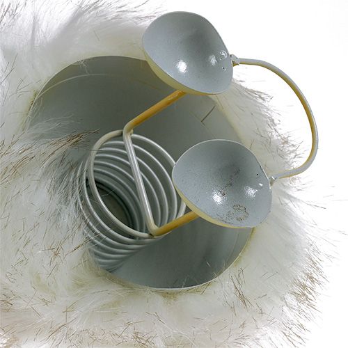 Floristik24 Dekorativ figur fårkräm 21cm