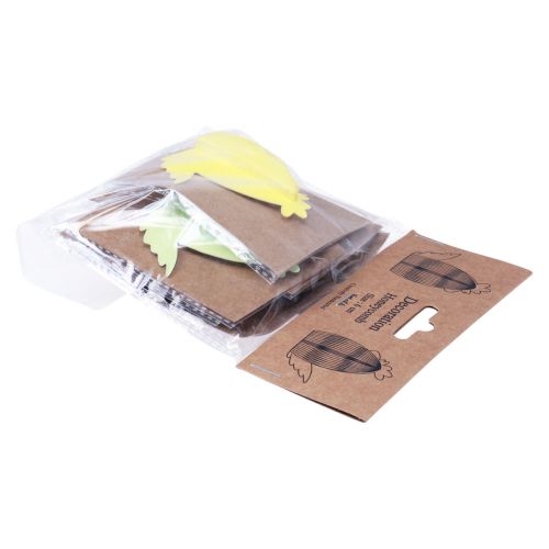 Artikel Dekorativa kycklingar av bikakepapper påsk 11×6,5×12cm 6st