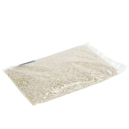 Artikel Dekorativa granulatkräm dekorativa stenar 2mm - 3mm 2kg