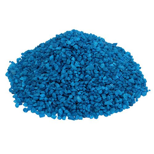 Artikel Dekorativa granulat mörkblå dekorativa stenar 2mm - 3mm 2kg