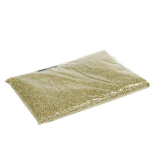 Artikel Dekorativa granulat gult guld dekorativa stenar gul 2mm - 3mm 2kg
