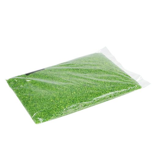 Artikel Dekorativa granulatgröna dekorativa stenar 2mm - 3mm 2kg