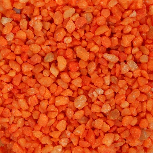 Artikel Dekorativa granulat orange dekorativa stenar 2mm - 3mm 2kg