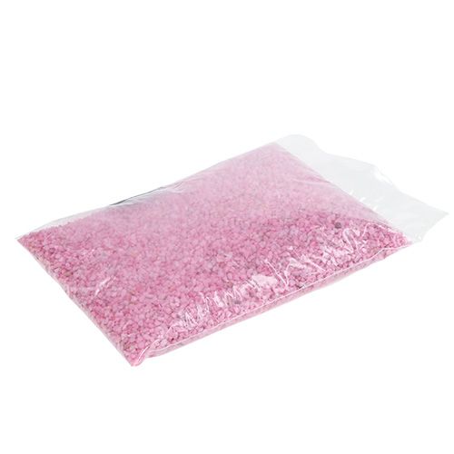 Artikel Dekorativa granulat rosa dekorativa stenar 2mm - 3mm 2kg