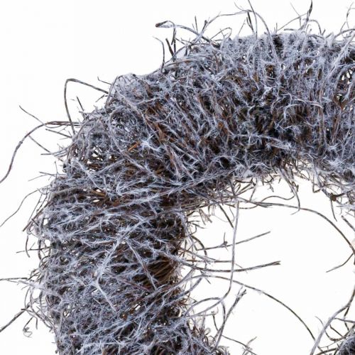 Floristik24 Dekorativ krans natur, vinkrans, naturkrans Ø25cm insnöad