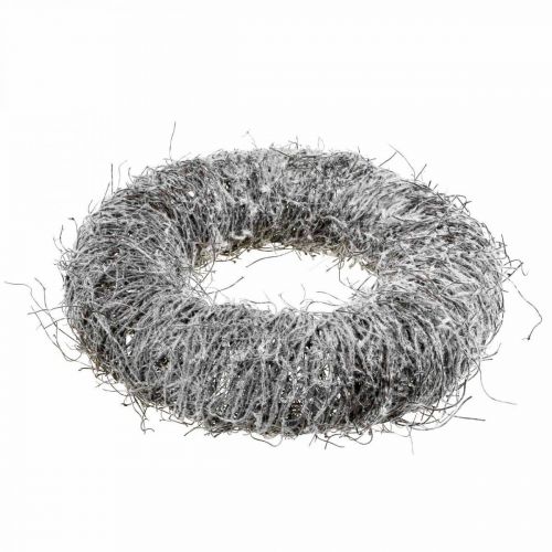 Floristik24 Dekorativ krans natur, vinkrans, naturkrans Ø45cm insnöad