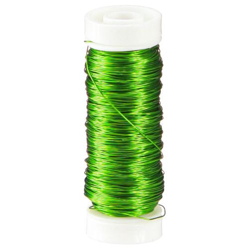 Artikel Deco emaljtråd Ø0,30mm 30g 50m äppelgrön
