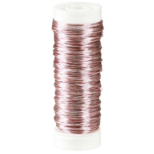 Deco tråd Ø0,30mm 30g/50m rosa