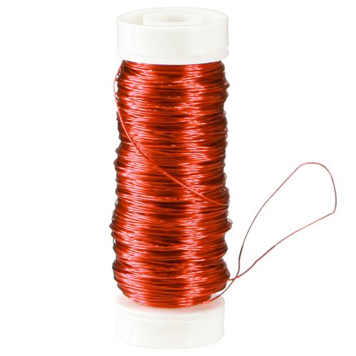 Artikel Deco tråd Ø0,30mm 30g/50m röd