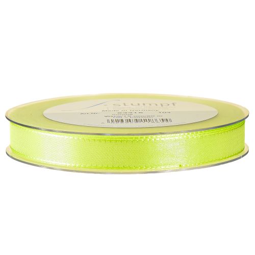 Artikel Dekorativt band presentband limegrönt 15mm 50m