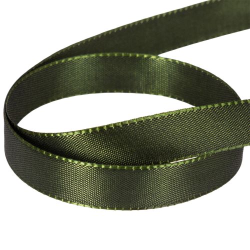 Presentband med vävd kant,