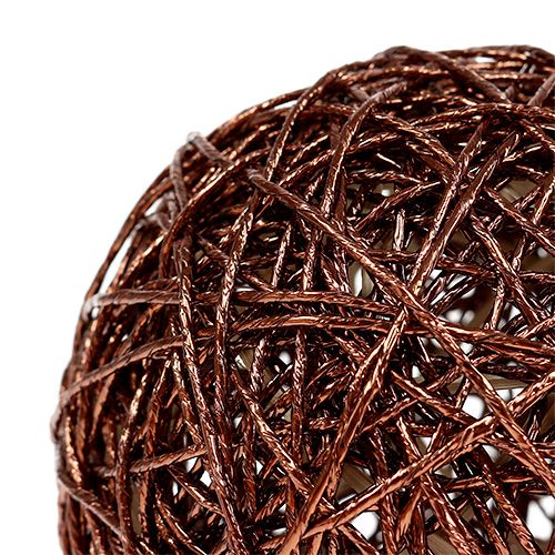 Floristik24 Dekorativ boll Ø15cm koppar