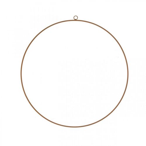 Artikel Dekorring metall, metallring för upphängning, dekorativ ring patina Ø28cm 4st