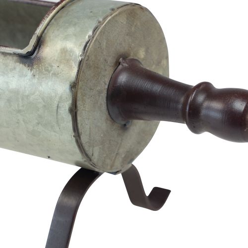 Artikel Dekorativ skål kavel vintage zink look 54×15×15cm