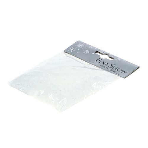 Artikel Dekorativ snö av plast, ungefär 30 g