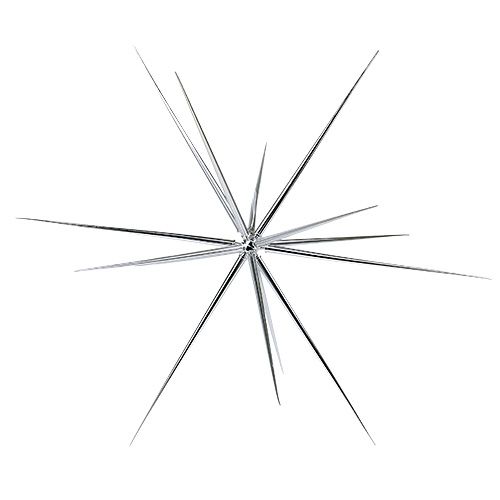 Floristik24 Dekorativ stjärna stor för att hänga 55 cm silver