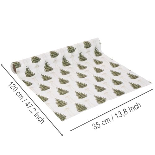 Juldekorationstyg, säljs metervara, 120 cm brett, 2 stycken | Floristik24.se