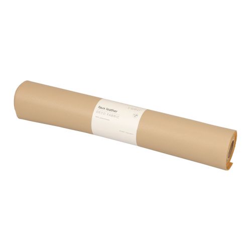 Artikel Bordslöpare i konstläder beige dekorativt tyg läder 33cm×1,35m