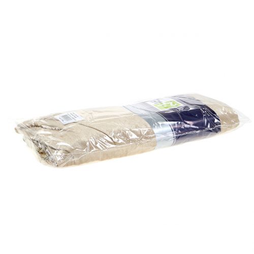 Floristik24 Dekorativt tyg Sammet Sand 140cm x 300cm