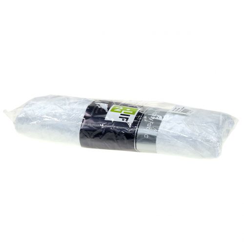 Floristik24 Dekorativt tyg sammet vit 140cm x 300cm
