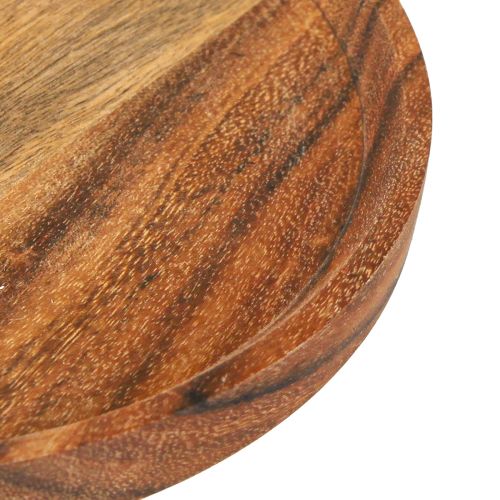 Artikel Dekorativ tallrik dekorativ bricka trä akacia naturoljad Ø20cm