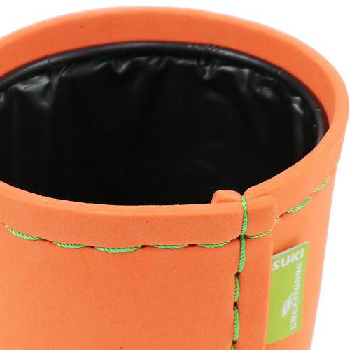 Floristik24 Växtpotten orange Ø12cm H11.5cm