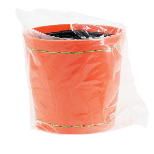 Floristik24 Växtpotten orange Ø12cm H11.5cm